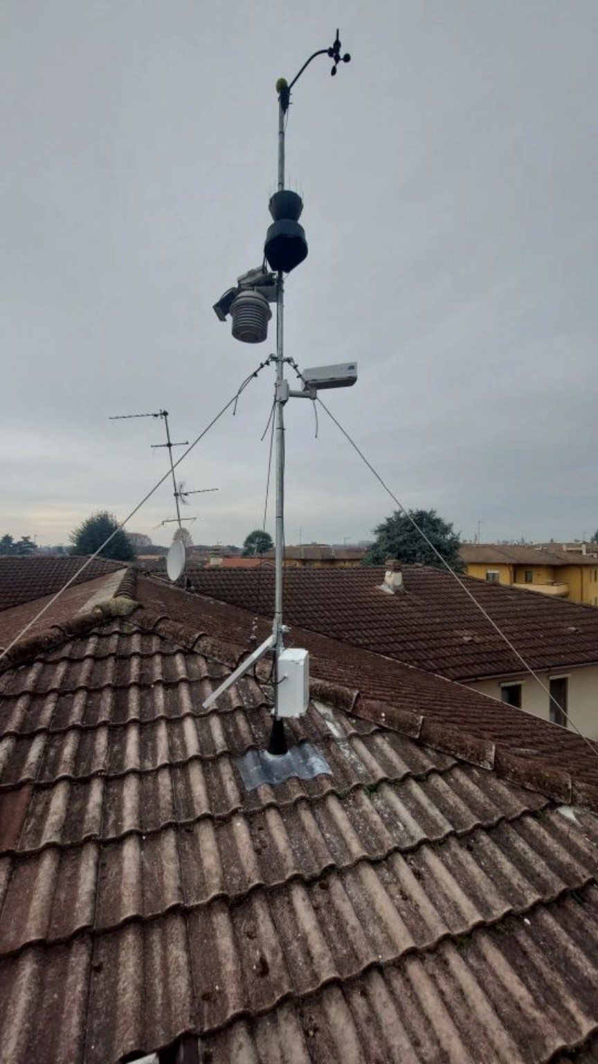 Stazione meteorologica vista Nord